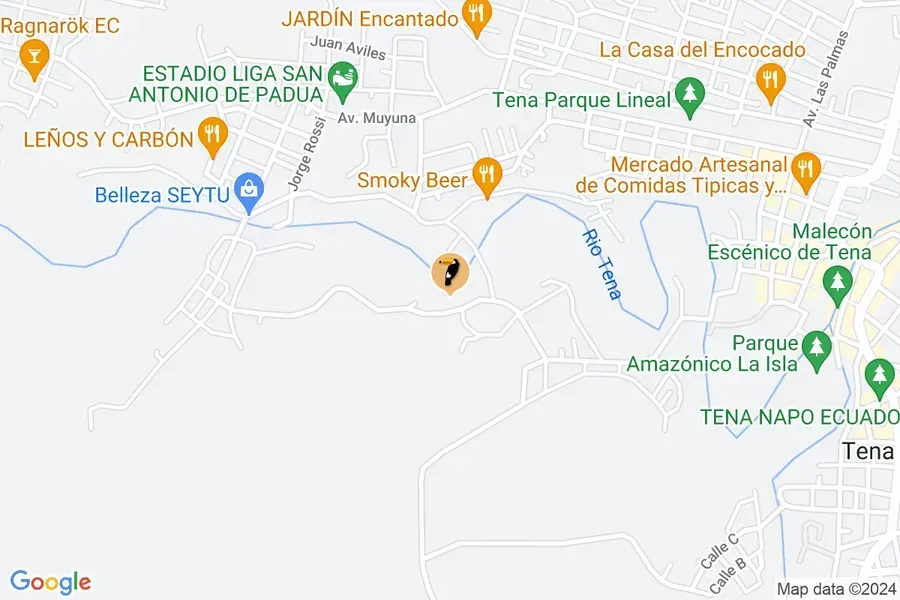 Terra luna Mapa